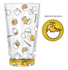 Silver Buffalo - Gudetama Toss Print Bottom Inner Decal 16oz Pint Glass