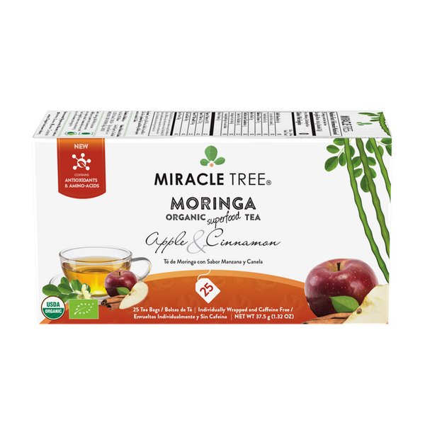 Miracle Tree - Organic Moringa Tea: Apple & Cinnamon
