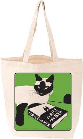 Gibbs Smith - Of Mice And Men Cat Tote