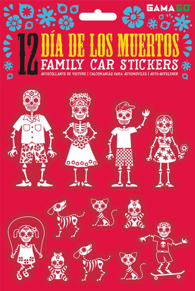 GAMAGO - Dia De Los Muertos Car Stickers