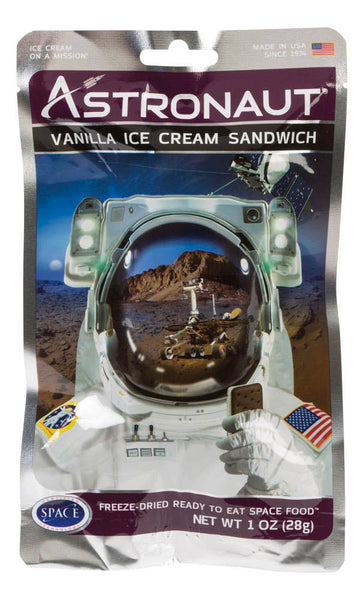 Toysmith - Astronaut Vanilla Ice Cream Sandwich, Vacuum Dried