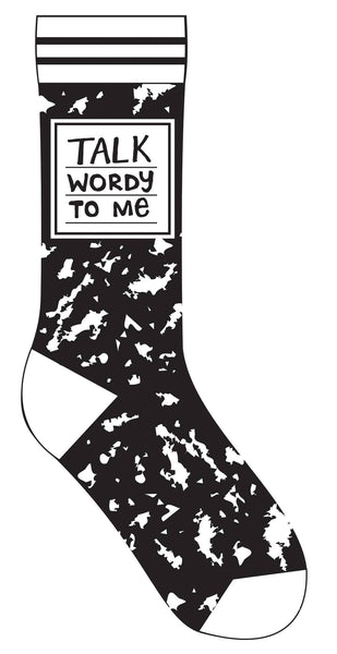 Gibbs Smith - Talk Wordy to Me Socks