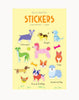Girl of All Work - Dogs Clear Stickers