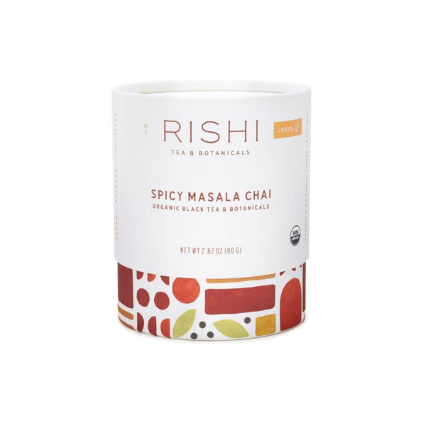 Rishi Tea & Botanicals - Spicy Masala Chai Organic Loose Black Tea Blend