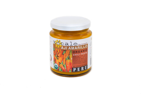 Matiz España - Zocalo Aji Amarillo Chili Paste - Organic 8oz Jar