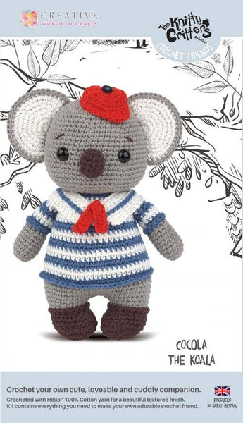 Creative World of Crafts - Cocola The Koala Crochet Kit