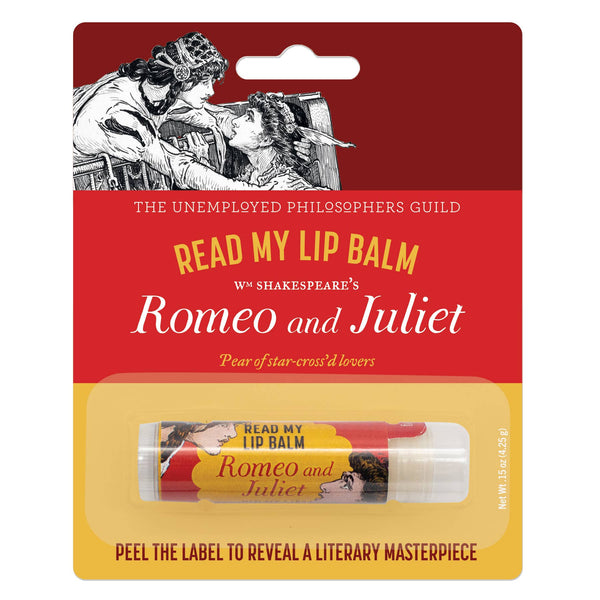 Unemployed Philosophers Guild - Read My Lip Balm Romeo & Juliet