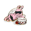 Flair Fighter - De-Energized Bunny Enamel Pin