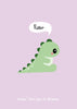 Studio Inktvis - Rarw Dinosaur Postcard