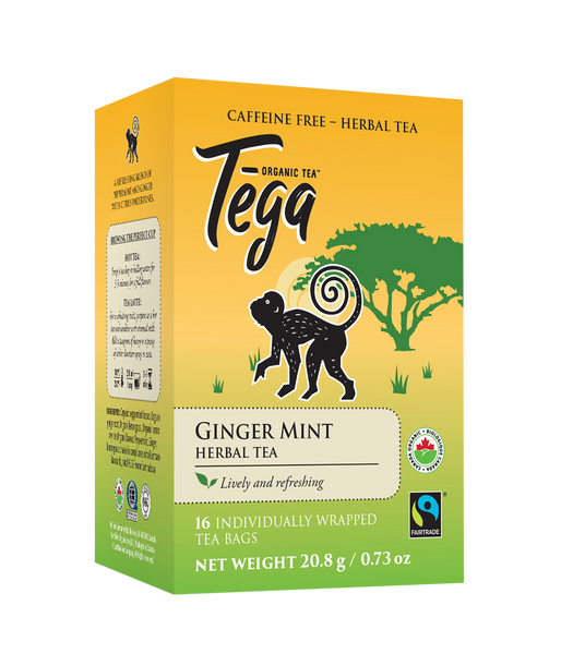 Tega Organic Tea - Tega Organic Ginger Mint Herbal Tea