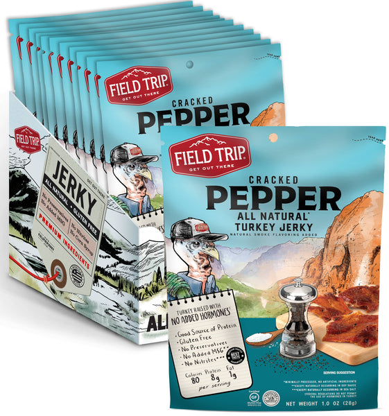FIELD TRIP - Cracked Pepper Turkey Jerky (1oz)