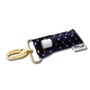 LippyClip Lip Balm Holder - Gold Lattice Navy LippyClip® Lip Balm Holder for Chapstick