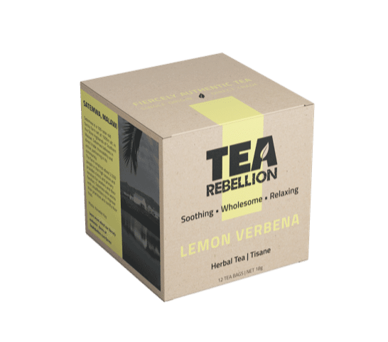 Tea Rebellion - Lemon Verbena - Herbal Tea | from Malawi | Biodegradable Bag