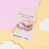 Stitch & Story - Hello Kitty x Pusheen:  Large Iron-On Patch
