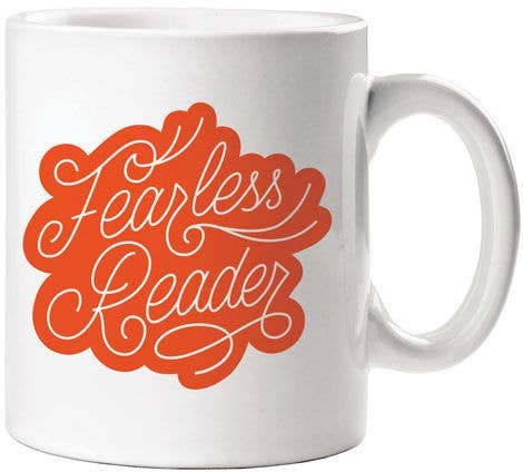 Gibbs Smith - Fearless Reader Mug
