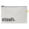 Fluf - Zip Snack Sack - Stash Black (Snack Size)