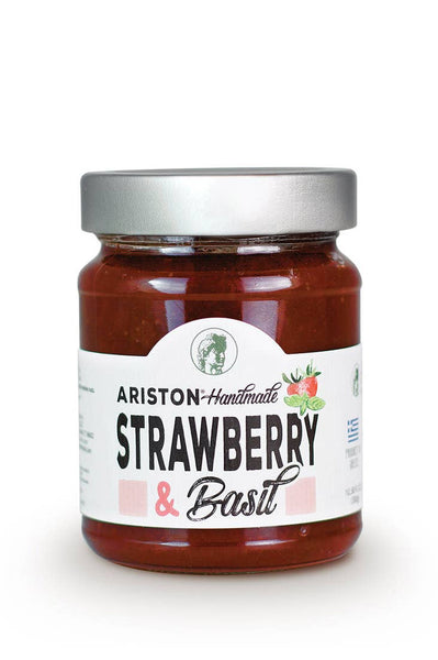 Ariston Specialties - Strawberry & Basil Preserves - SALE PRICE -Limited Time