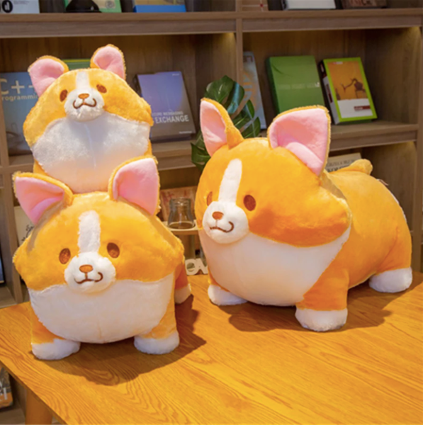 ToyalFriends - Fat Corgi Dog Plush Toy