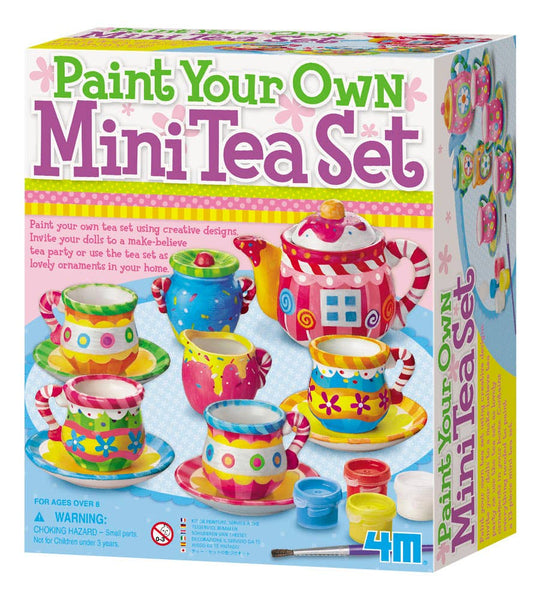 Toysmith - 4M Paint Your Own Mini Tea Set