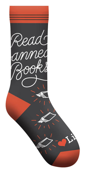 Gibbs Smith - Read Banned Books Socks