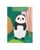 Girl of All Work - Panda Bear Die Cut Sticky Notes