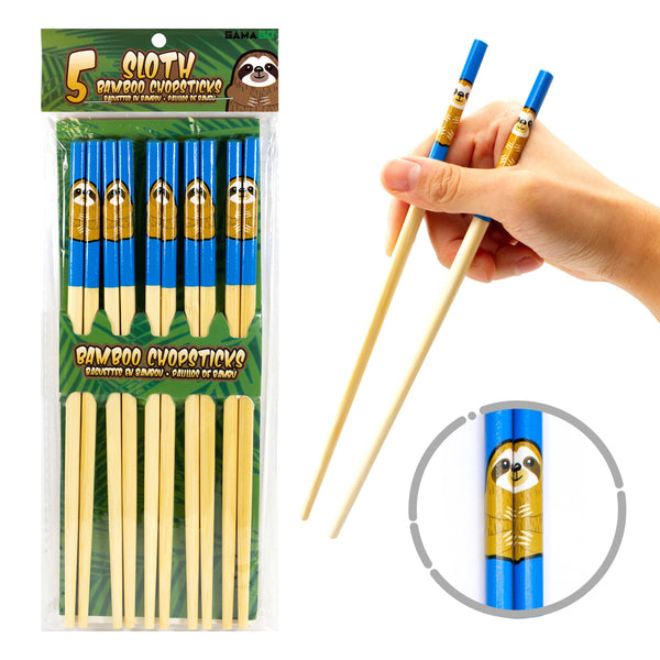 GAMAGO - Sloth Bamboo Chopsticks