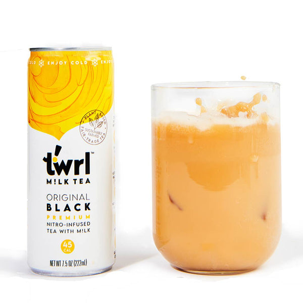 Twrl Milk Tea - Twrl Original Black Milk Tea Latte - 12 Pack