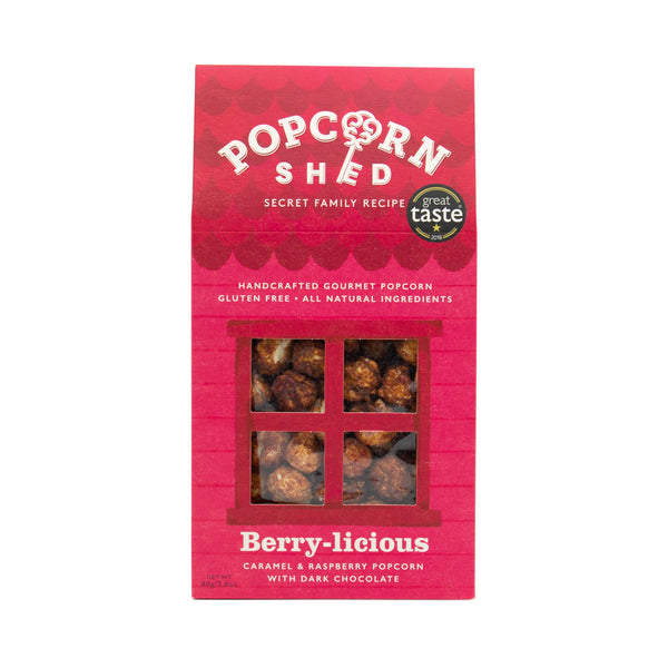 Popcorn Shed - Berry-licious Gourmet Popcorn 80g Shed